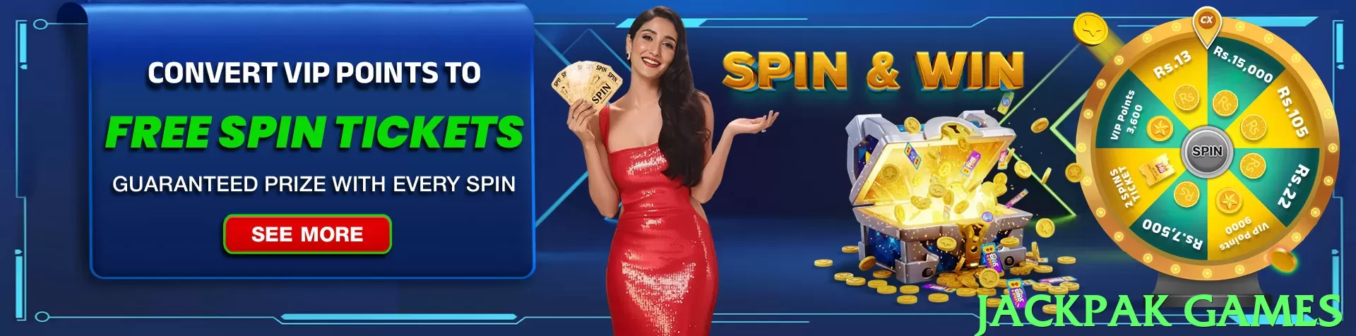 jackpak games App - 5